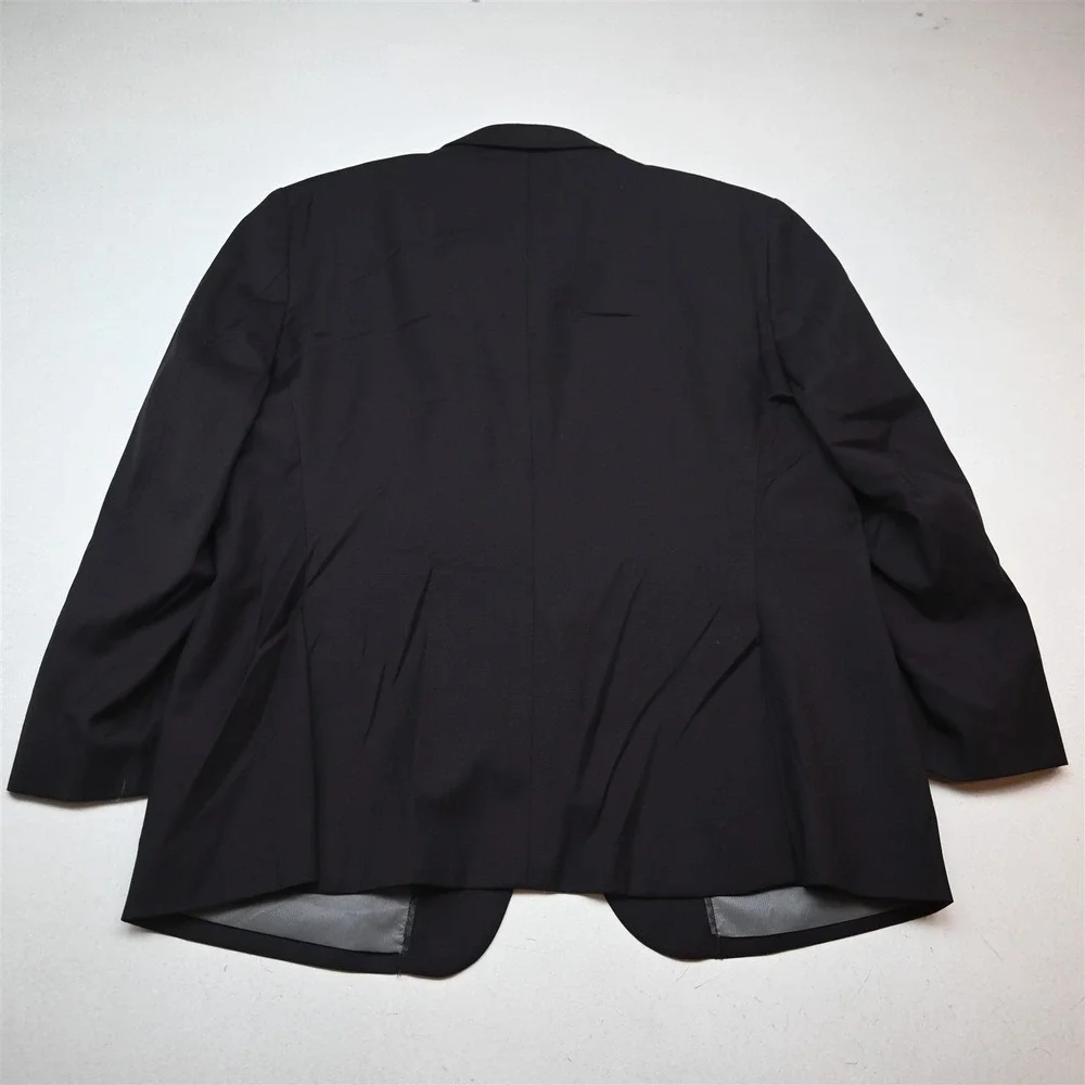 Joseph Abboud 50R 42x29 Purple Zip Pocket Stretch Wool Travel Soft Shoulder Suit